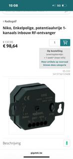 Niko rf ontvanger, Enlèvement, Neuf