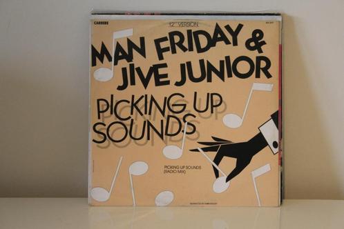 LP: Man Friday (3) & Jive Junior – Picking Up Sounds (12" Ve, Cd's en Dvd's, Vinyl | Overige Vinyl, Ophalen of Verzenden