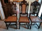 Antieke stoelen, Antiquités & Art, Antiquités | Meubles | Chaises & Canapés, Enlèvement