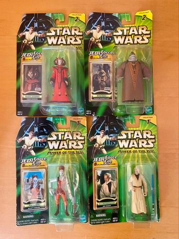 Lot de 4 figurines STAR WARS sous blister beschikbaar voor biedingen