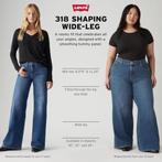 Levi's | broeken | Wide Leg Jeans voor Dames, -, -, Overige jeansmaten, Nieuw