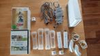Nintendo Wii + 18 jeux, Ophalen, Gebruikt, Met 3 controllers of meer, Met stuurtje