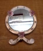 Très beau miroir de Venise rose '50, Antiquités & Art, Enlèvement ou Envoi