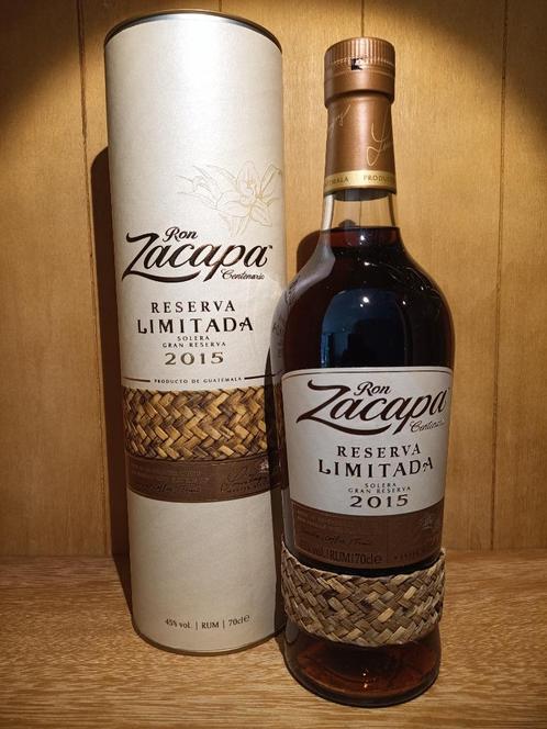 Ron Zacapa Reserva Limitada 2015 - Rum, Verzamelen, Wijnen, Nieuw, Overige typen, Zuid-Amerika, Vol, Ophalen of Verzenden