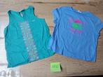 T-shirt en topje maat 152, BEL&BO, Gebruikt, Meisje, Ophalen of Verzenden