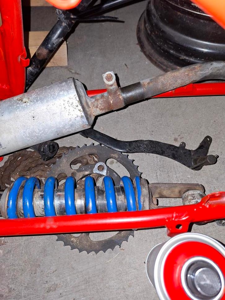 Honda mtx automaat frame en onderdelen, Fietsen en Brommers, Brommeronderdelen | Algemeen, Frame, Ophalen