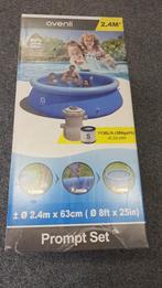 AANBIEDING Avenli opblaasbaar zwembad 244 x 63cm., Minder dan 80 cm, Opblaaszwembad, Rond, Nieuw