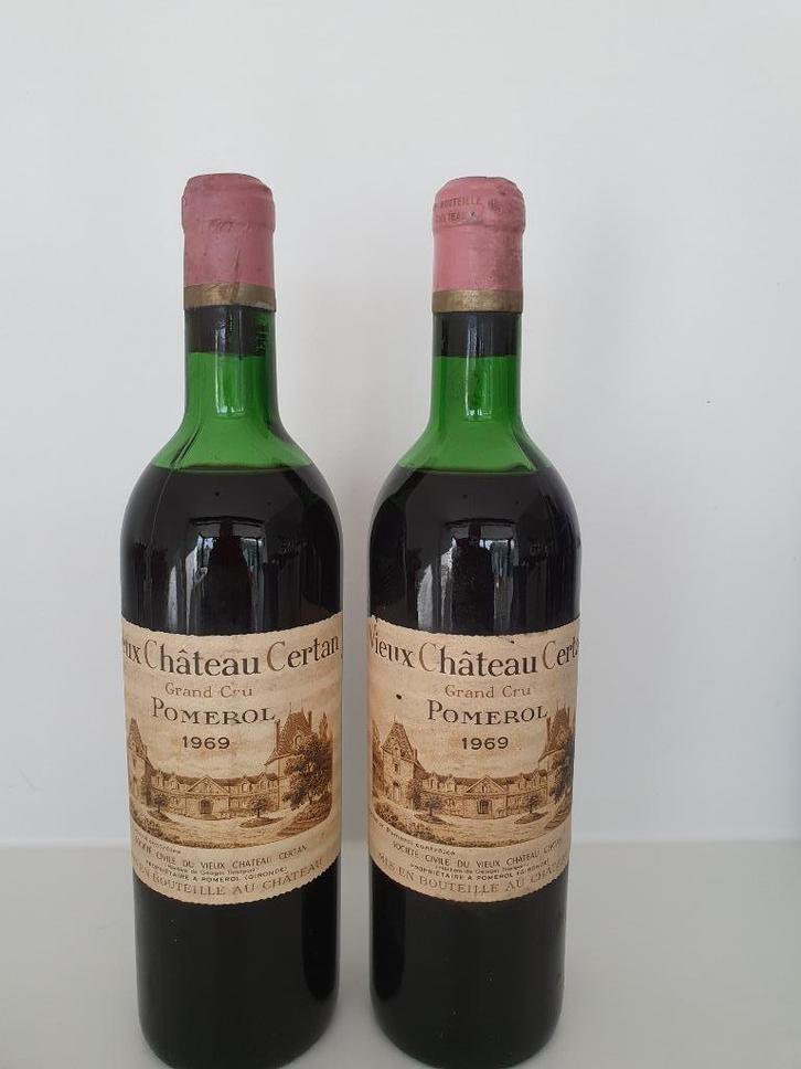 Vieux Château Certan 1969, Verzamelen, Wijnen, Rode wijn, Frankrijk, Ophalen