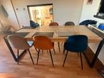 Tafel met 6 stoelen, Huis en Inrichting, Tafels | Eettafels, Ophalen