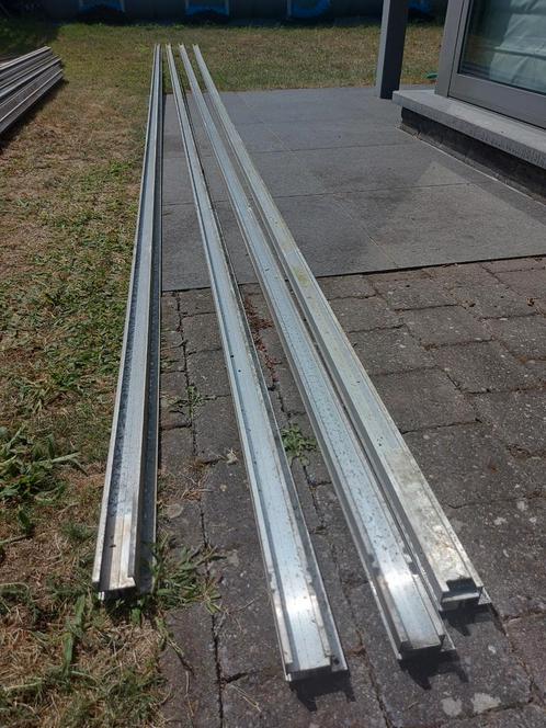 Lot aluminium profielen, Doe-het-zelf en Bouw, Metalen, Zo goed als nieuw, Aluminium, Ophalen