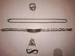 lot de bijoux en argent 925/1000, Bijoux, Sacs & Beauté, Enlèvement ou Envoi, Argent, Autres types