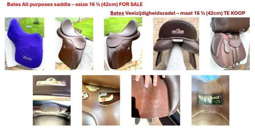 Veelzijdigheidszadel Bates met easychangesolution TE KOOP, Dieren en Toebehoren, Paarden en Pony's | Zadels, Zo goed als nieuw