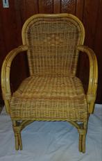 vintage rieten zetel, Ophalen of Verzenden