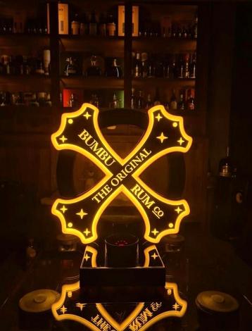 Bumbu lichtreclame met led fles glorifier  beschikbaar voor biedingen