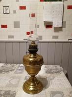 lampe à pétrole en cuivre jaune, Ophalen, Koper