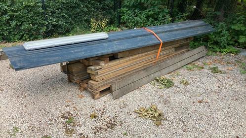 Carport/tuinberging/afdak, Tuin en Terras, Schuttingen, Gebruikt, Ophalen