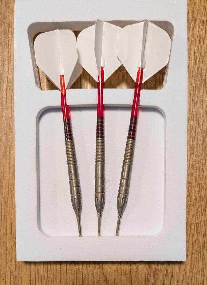Tarhet Nathan Aspinall Darts (24gr), Sport en Fitness, Darts, Gebruikt, Pijlen, Verzenden