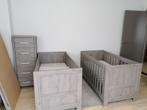 complete kinderkamer tweeling met meegroeibedjes en matras, Kinderen en Baby's, Kinderkamer | Complete kinderkamers, Ophalen, Gebruikt