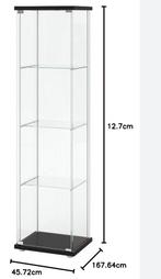 Detolf vitrinekast, Ophalen