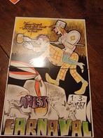 4 postkaarten Aalst Carnaval 1987 Carnavalaffiche, Enlèvement ou Envoi