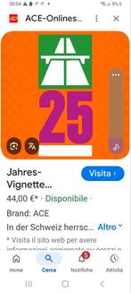 Vignette svizzera, Tickets & Billets, Vignettes automobiles