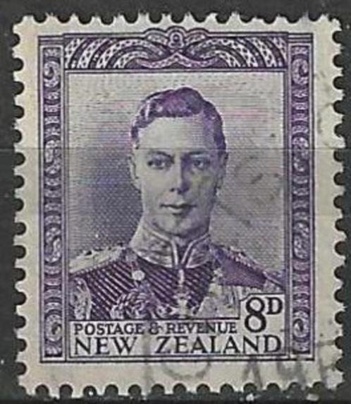 Nieuw Zeeland 1947 - Yvert 289 - George VI (ST), Postzegels en Munten, Postzegels | Oceanië, Gestempeld, Verzenden