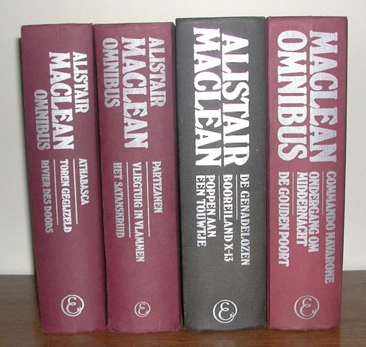 Alistair MacLean Omnibus: Partizanen/Vliegtuig in vlammen/.., Livres, Thrillers, Comme neuf, Enlèvement ou Envoi