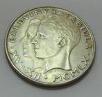 België 50Fr huwelijk Boudewijn en Fabiola 1960 zilver, Postzegels en Munten, Zilver, Ophalen of Verzenden, Losse munt, Zilver