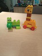 Duplo om een giraffe en een krokodil te maken, Ophalen of Verzenden, Gebruikt