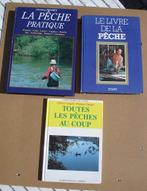 3 livres français sur la pêche, Livre ou Revue, Utilisé, Enlèvement ou Envoi