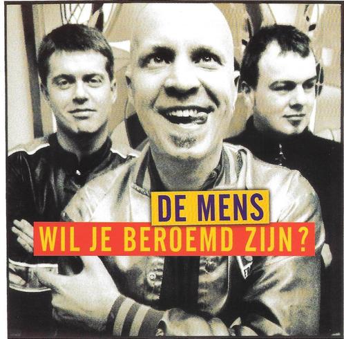 De Mens - Wil Je Beroemd Zijn? (cd), Cd's en Dvd's, Cd's | Nederlandstalig, Ophalen of Verzenden