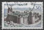Frankrijk 1960 - Yvert 1236 - Kasteel van Fougeres (ST), Postzegels en Munten, Postzegels | Europa | Frankrijk, Verzenden, Gestempeld