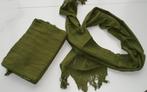 SJAAL MOSGROEN NIEUW, Kleding | Dames, Mutsen, Sjaals en Handschoenen, Ophalen of Verzenden, Nieuw, Sjaal