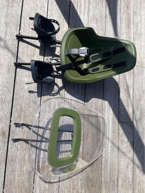 Bobike mini fietsstoel met windscherm, Fietsen en Brommers, Fietsaccessoires | Fietsstoeltjes, Zo goed als nieuw, Voorzitje, 0 t/m 13 kg