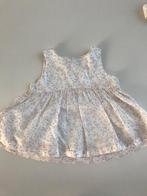 Wit kleedje met roze bloemetjes maat 68, Kinderen en Baby's, Babykleding | Maat 68, Ophalen of Verzenden, Zo goed als nieuw, Meisje