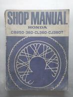 Werkplaatshandboek Honda CB250-360 + CL360 + CJ360T editie 1, Verzenden, Honda
