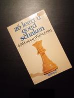 Zo leert u goed schaken, Hobby en Vrije tijd, Denksport en Puzzels, Ophalen of Verzenden, Minder dan 500 stukjes, Zo goed als nieuw