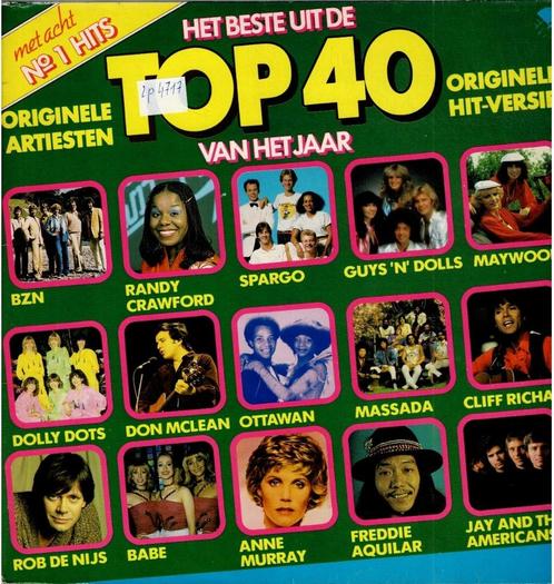 2 x Vinyl, LP    -   Het Beste Uit De Top 40 Van Het Jaar, Cd's en Dvd's, Vinyl | Overige Vinyl, Overige formaten, Ophalen of Verzenden