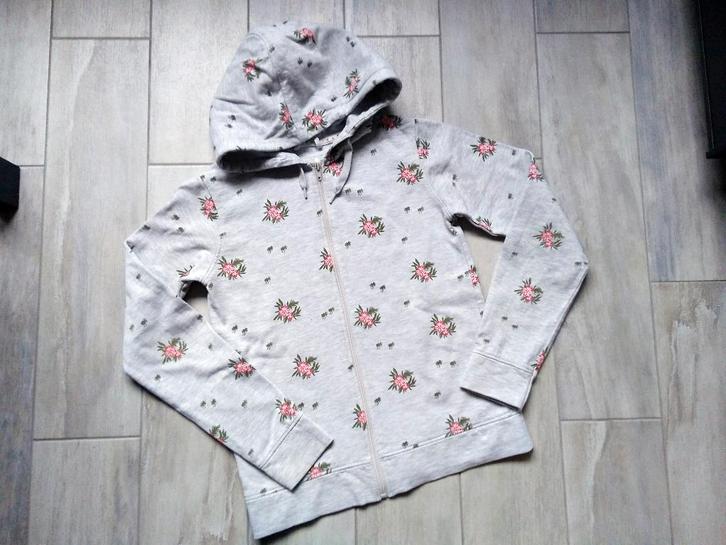 ✿ M164 - Trui met kap, Kinderen en Baby's, Kinderkleding | Maat 164, Gebruikt, Meisje, Trui of Vest, Ophalen of Verzenden