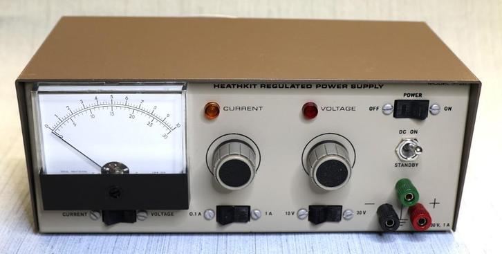 Voeding Heathkit model IP-28, Telecommunicatie, Zenders en Ontvangers, Gebruikt, Ophalen of Verzenden