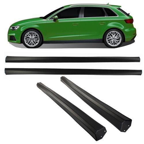 Zijskirts voor Audi A3 8V Facelift Sportback 2016+, Auto diversen, Tuning en Styling, Ophalen