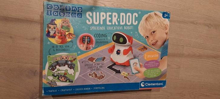 Clementoni Superdoc sprekende educatieve robot, Kinderen en Baby's, Speelgoed | Educatief en Creatief, Gebruikt, Elektronica, Puzzelen