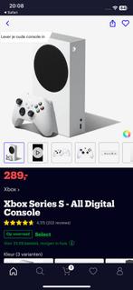 Xbox Series S avec 2 manettes, Consoles de jeu & Jeux vidéo, Consoles de jeu | Xbox Series X & S, Comme neuf, Enlèvement