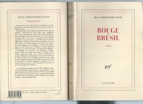 Jean-Christophe Rufin  :Rouge  Brésil, Boeken, Literatuur, Gelezen, België, Ophalen of Verzenden