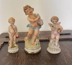 3 cherub biscuit beeldjes, Verzamelen, Beelden en Beeldjes, Ophalen of Verzenden