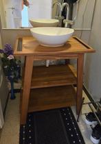 Meubel met lavabo en kraan. (Voor badkamer of hal), Ophalen, Zo goed als nieuw