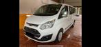 Ford Transit Custom 9-zitplaatsen lange versie!, Auto's, Ford, Voorwielaandrijving, 4 cilinders, 2800 kg, Wit