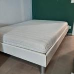 bed (twijfelaar 140200) + 2 lattenbodems (70200) + matras, Huis en Inrichting, Ophalen, Gebruikt, 140 cm, Twijfelaar