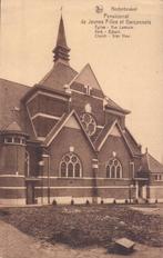 Nederbrakel Pensionnat Kerk Zijkant, Verzamelen, Oost-Vlaanderen, Ongelopen, Ophalen of Verzenden, 1920 tot 1940