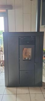 Poele a pellets plat, Huis en Inrichting, Ophalen, Gebruikt